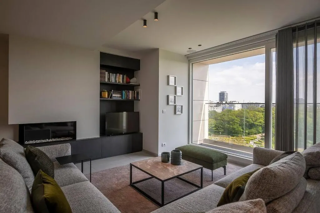 Prachtig App Met Schitterend Zicht Op Het Park Apartment Ostend